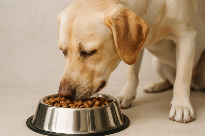 Zdrowe żywienie psów - miska i składniki